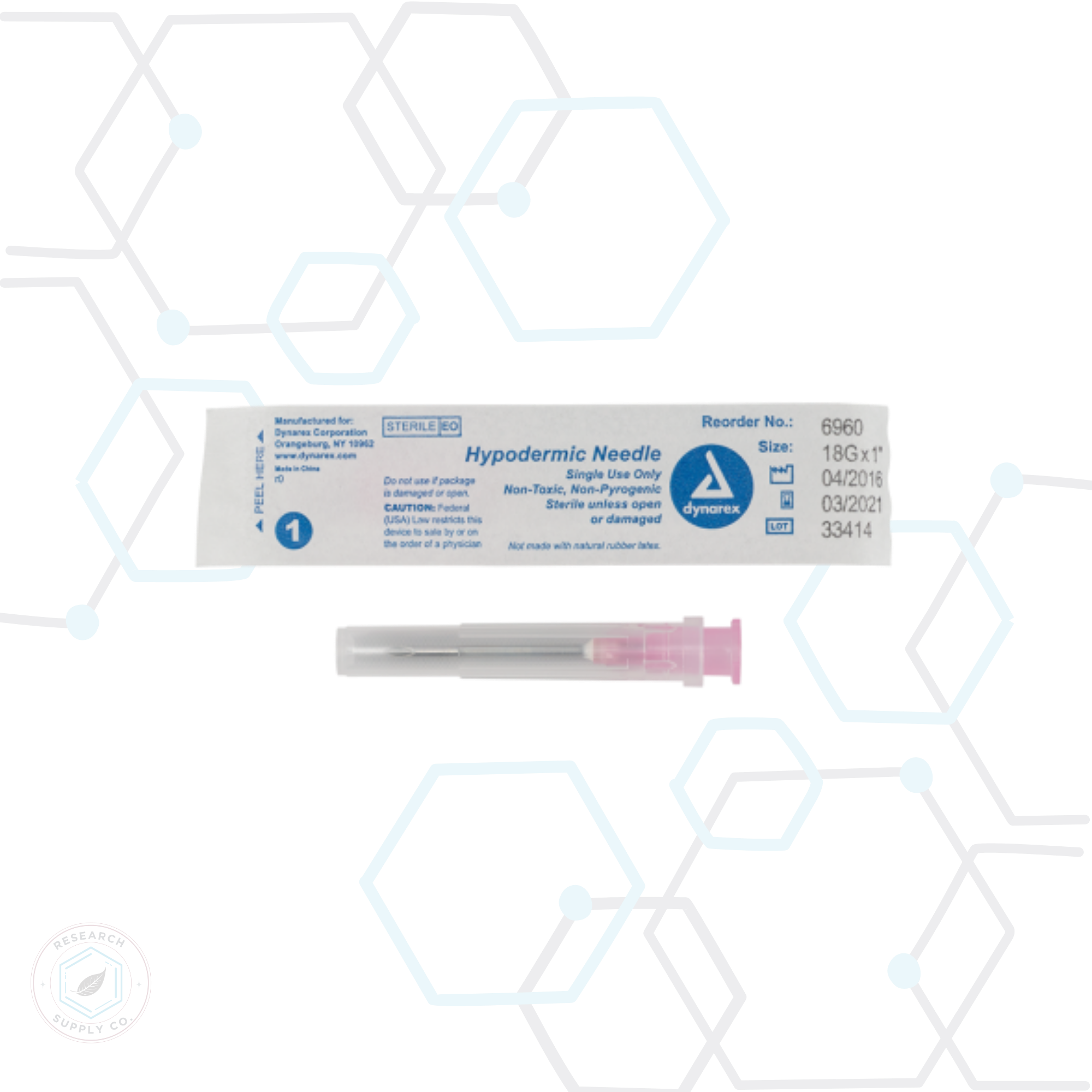 Dynarex Hypodermic Needles