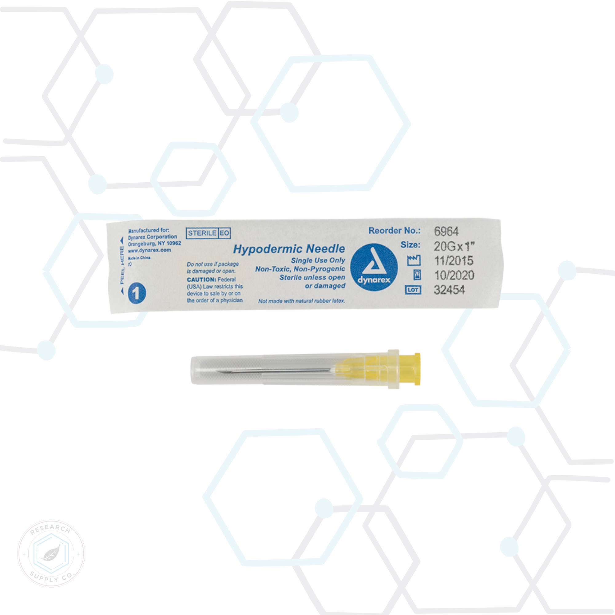 Dynarex Hypodermic Needles