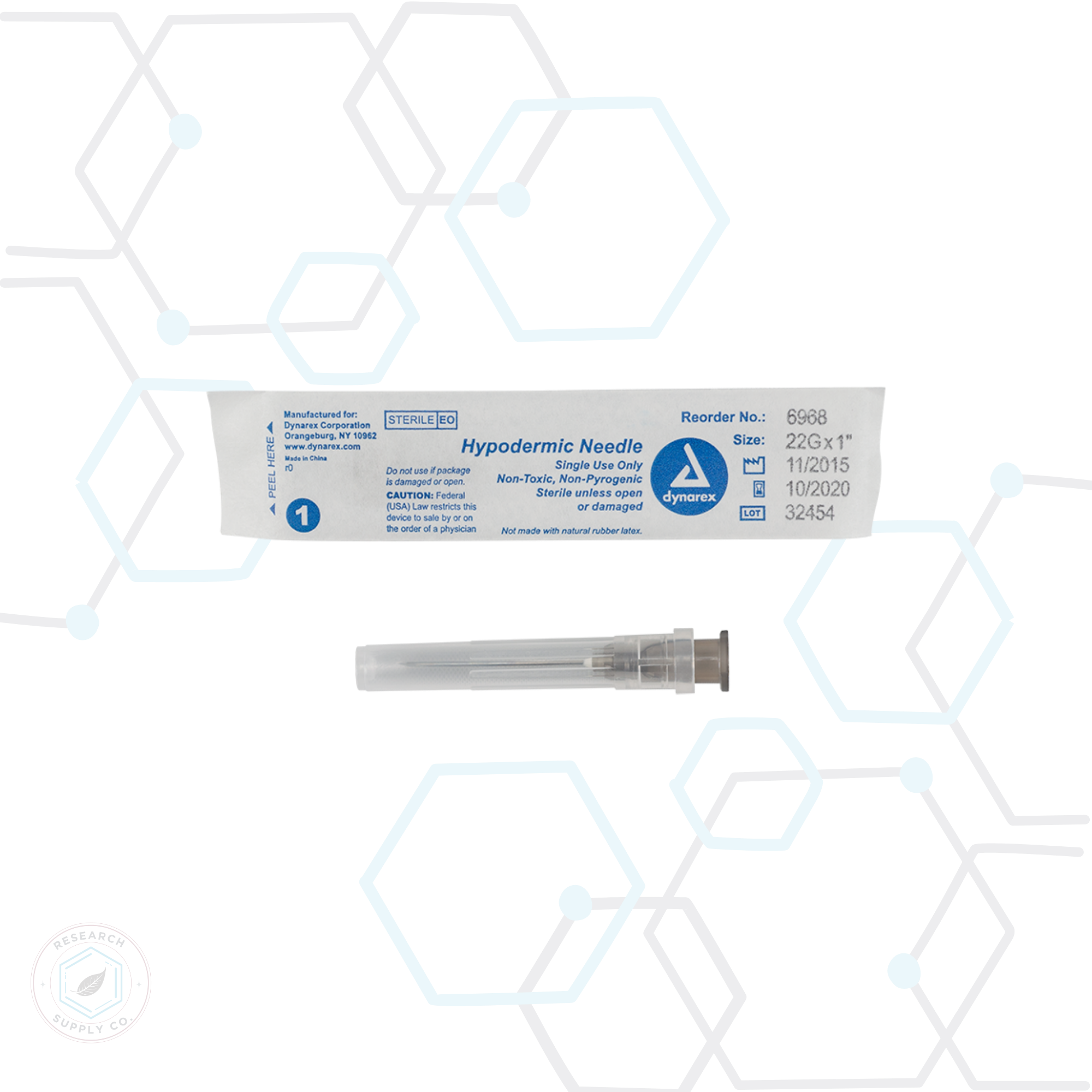 Dynarex Hypodermic Needles