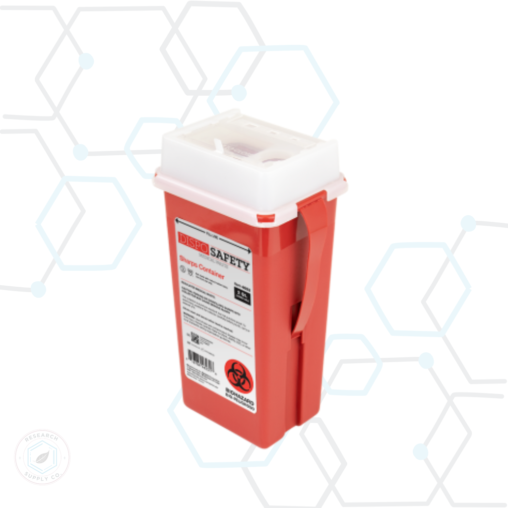 High-Density Sharps Disposal Container (2 Quart)